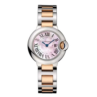 Cartier Watches - Ballon Bleu 28mm - Steel and Pink Gold